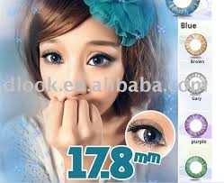 Description: LOLITA diamond big size color contact lens/manufactured in South Korea good quality and lo... View detail - LOLITA_diamond_big_size17_8mm_color_contact