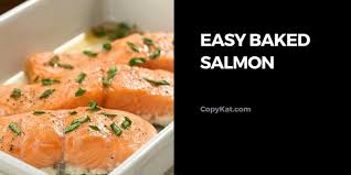Simple and Easy Baked Salmon - CopyKat Recipes
