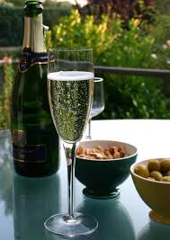 Image result for glass flute with champagne image