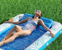 Swimming or sunbathing
