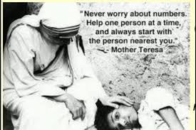 Mother Teresa- Helping others | God | Pinterest | Mother Teresa ... via Relatably.com