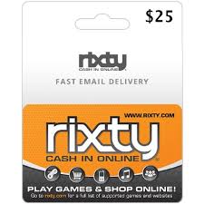 Buy Rixty Gift Card 25 USD digital