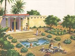 نتيجة بحث الصور عن الحدائق الفرعونية القديمة