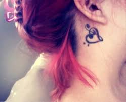 Tattoos Behind Ear