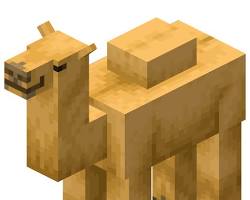 Obraz: Wielbłądy w Minecraft