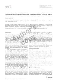 (PDF) Cardamine plumieri ( Brassicaceae ) confirmed to the Flora of ...