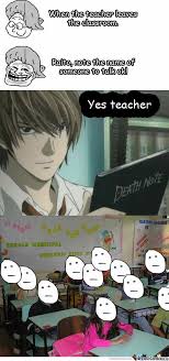 Death Note Memes. Best Collection of Funny Death Note Pictures via Relatably.com