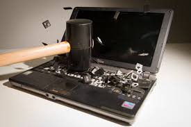 Image result for hammer smashing computers