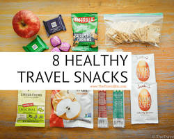 Healthy snacks for long flights