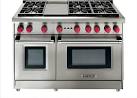 Gas Range - Burners and Infrared Griddle GR486G - Sub-Zero