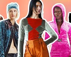 Velvet fashion trend for fall 2023