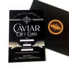 Caviar Gift Cards | Marshallberg Farm Osetra Caviar