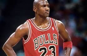 Image result for Picture of Michael Jordan taking a shot
