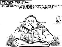 Image result for teacher evaluation pay cartoon