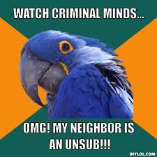 Paranoid Parrot Meme Generator - DIY LOL via Relatably.com