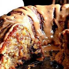 Brown Sugar Pound Cake with Caramel Drizzle Recipe | Recipe ...
