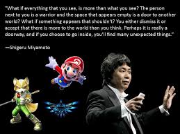 Shigeru Miyamoto. I love this man so much | for thought ... via Relatably.com