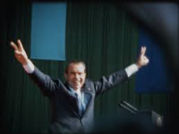 Image result for nixon with satanic hand signals