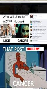 Spiderman Survived Cancer by nilrem129 - Meme Center via Relatably.com