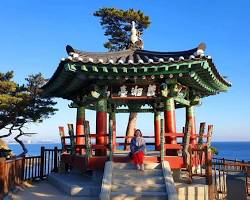 강원도 양양 낙산사 하조대 서피비치 풍경, AI로 생성