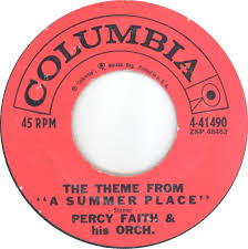 Image result for theme from a summer place percy faith 45
