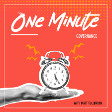One Minute Governance
