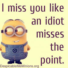 Imgs For &gt; Minion I Miss You Quotes | Minions | Pinterest | Miss ... via Relatably.com