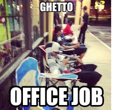 Ghetto Office Job - The Best Sneaker Memes This Week | Complex UK via Relatably.com