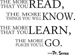 Funny Quotes: Dr Seuss Quote About How To Learn via Relatably.com