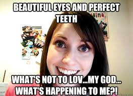 beautiful eyes and perfect teeth What&#39;s not to Lov...my god ... via Relatably.com