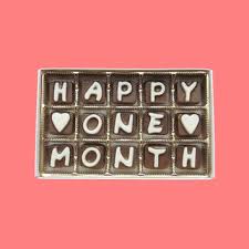 Image result for ONE MONTH ANNIVERSARY PICTURE FRAMES WITH CAKE