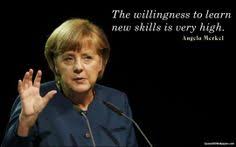 Angela Merkel - &quot;Politicians have to be committed to people in ... via Relatably.com