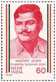India Post: Chandra Shekhar Azad - chandrashekhar-azad_stamps_1988