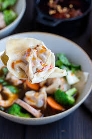 Wor Wonton Soup Recipe with Homemade Wontons ~ Cooks with ...