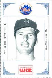 1991 Nobody Beats the Wiz New York Mets #194 Willard Hunter - 62139-194Fr