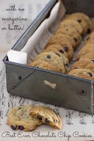 Best Ever Chocolate Chip Cookies Without Margarine or Butter ...