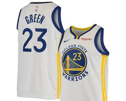 Image of Golden State Warriors home jersey