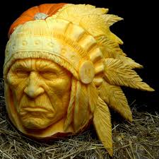 indian 1747174i Master pumpkin carver Ray Villafane wtf Movies Halloween Food. villafanestudios.com - indian_1747174i