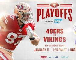 Image of Minnesota Vikings vs. San Francisco 49ers (NBC)