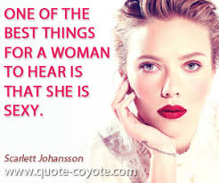 Scarlett Johansson - &quot;One of the best things for a woman to h...&quot; via Relatably.com