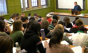 Image result for images of students receiving lecture