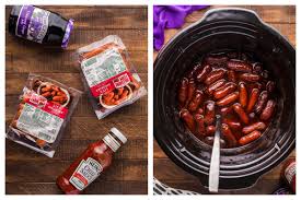 Grape Jelly Little Smokies - The Magical Slow Cooker