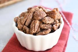 Easy Cinnamon and Sugar Candied Pecans - Mel's Kitchen Cafe