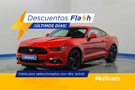 Ford Mustang Coupé en Rojo ocasión en MADRID por € 29.990,-