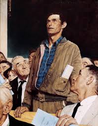 Freedom of Speech by Norman Rockwell