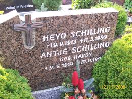 Grab von Antje Schilling (geb. Hardy) (09.07.1914-21.04.199 ...