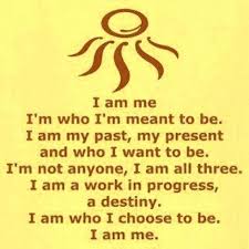Being Who I Am Quotes. QuotesGram via Relatably.com