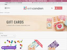 Erin Condren | Gift Card Balance Check | United States - gcb.today