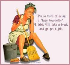 Image result for image of house wife running from messy house