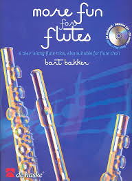 Bart Bakker - More Fun for Flutes (+CD) : for 3 flutes : Lamusica ...